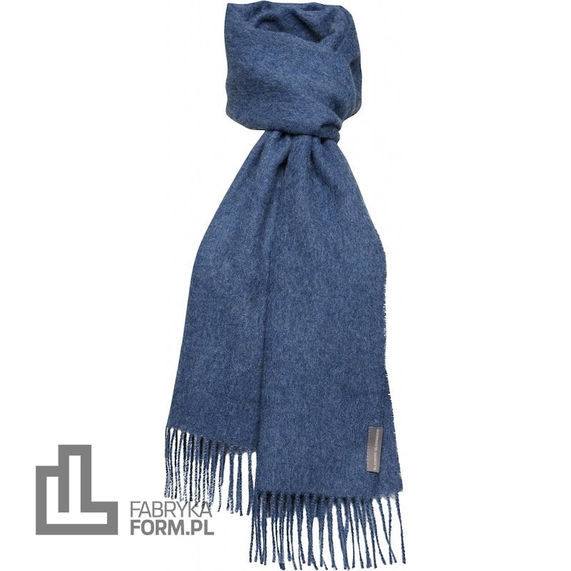 Szal Cusco 30 x 200 cm niebieski