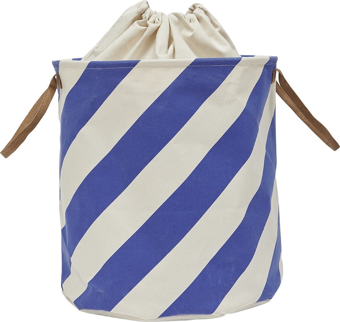 Kosz do przechowywania Sakki niebiesko-beżowy