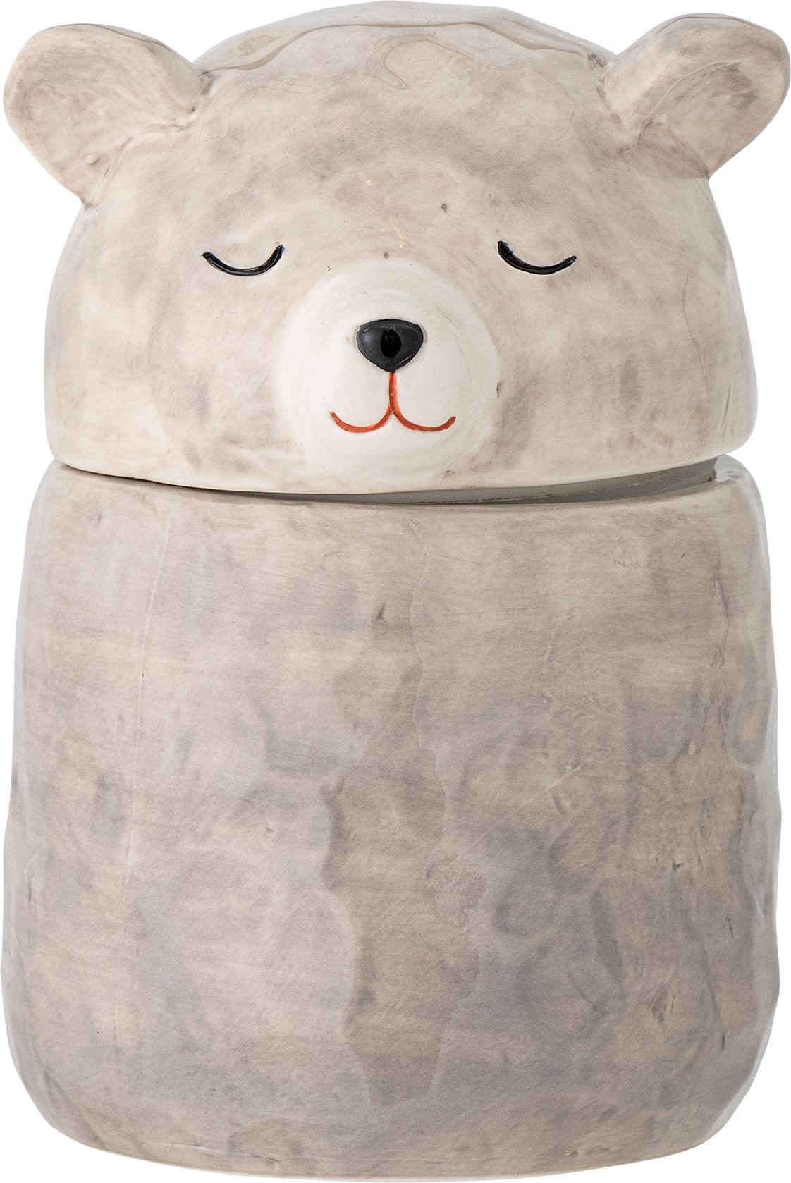 Pojemnik Puk 440 ml szary z pokrywką