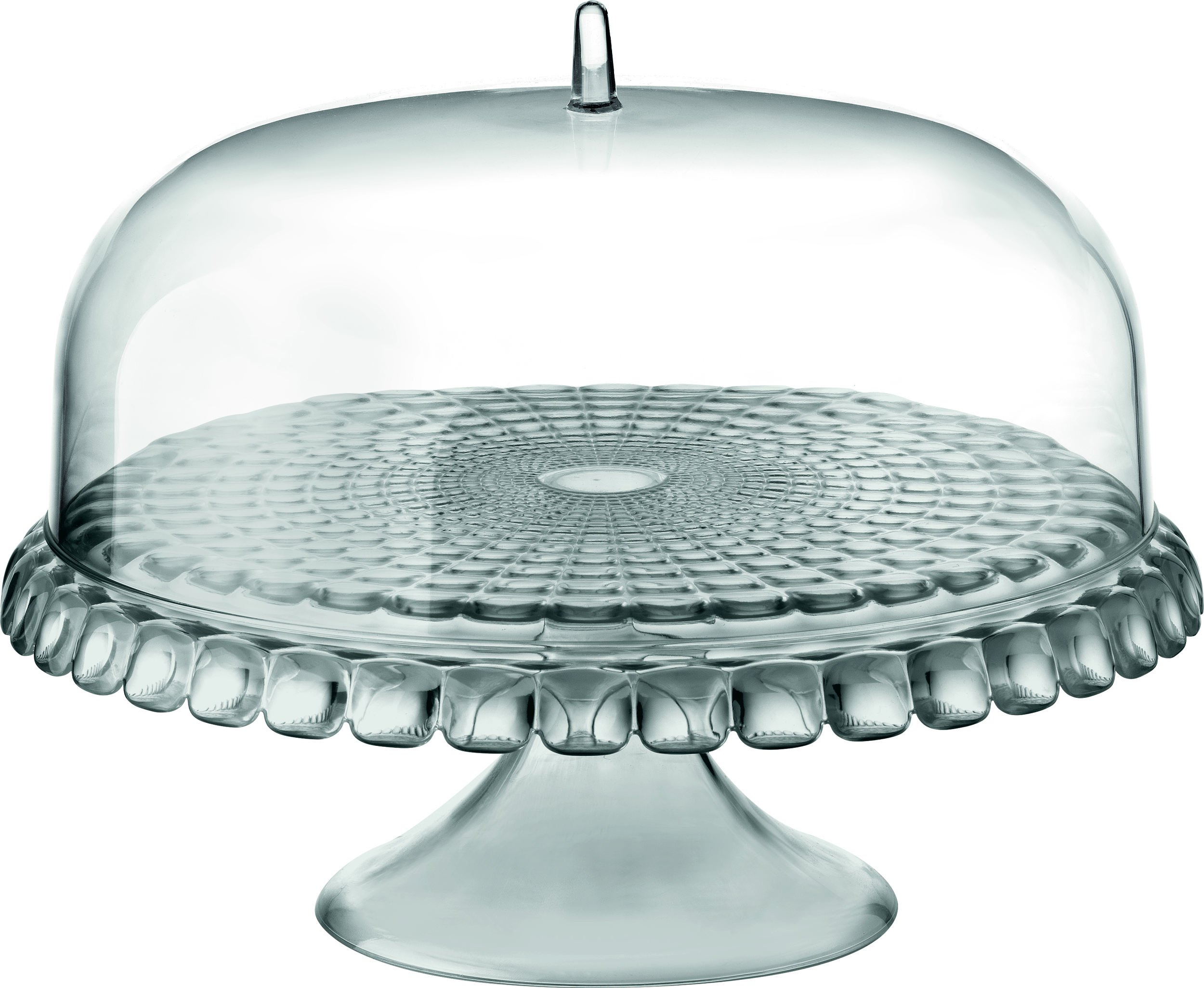 Etażerka na ciasto Tiffany mała szara