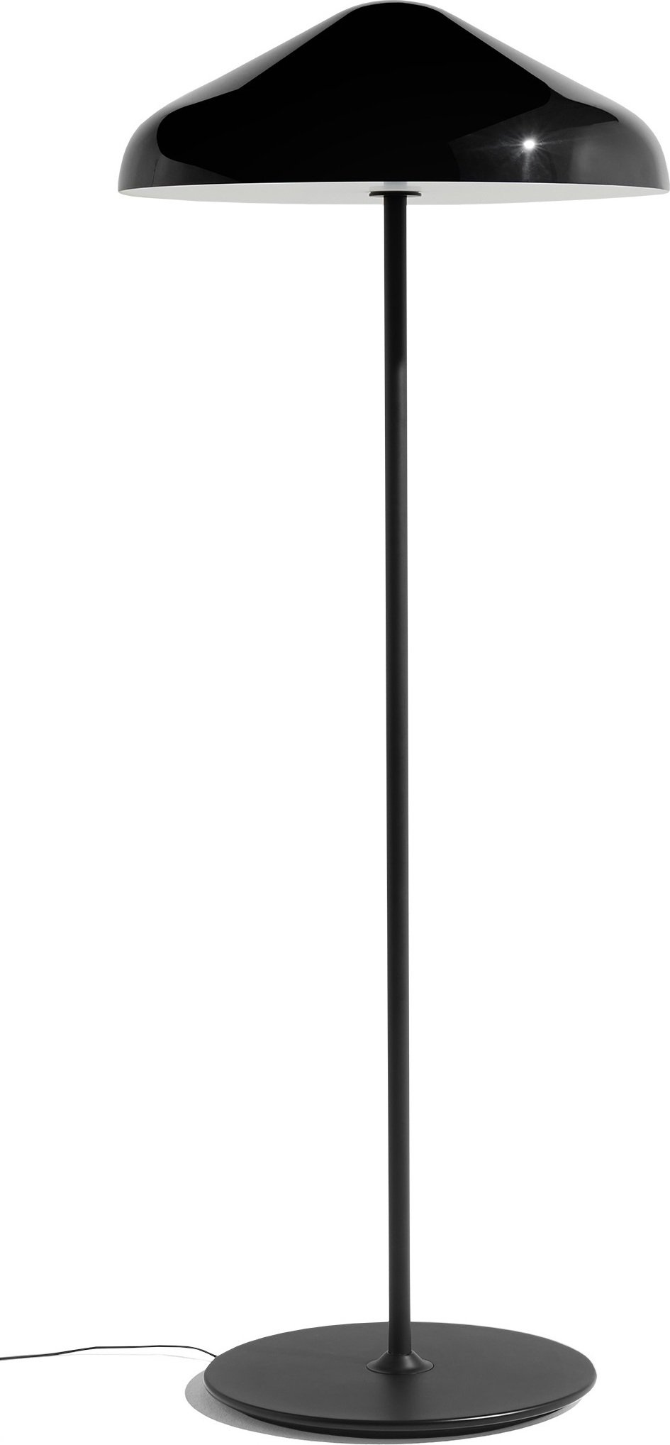 Lampa podłogowa Pao czarna stalowa