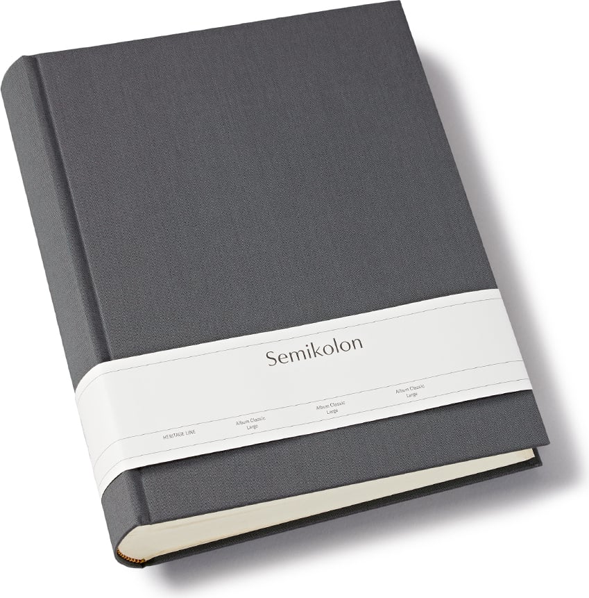 Album na zdjęcia Uni Classic duży ciemnoszary