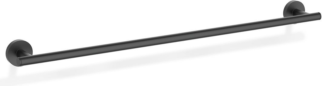 Wieszak reling na ręczniki Basic 65 cm czarny mat