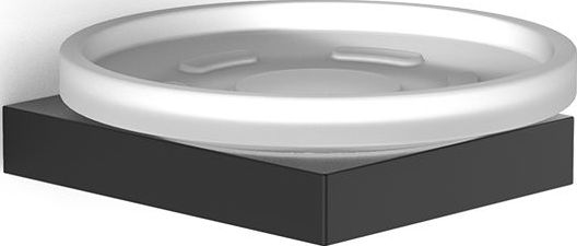 Mydelniczka Contract czarny mat ścienna