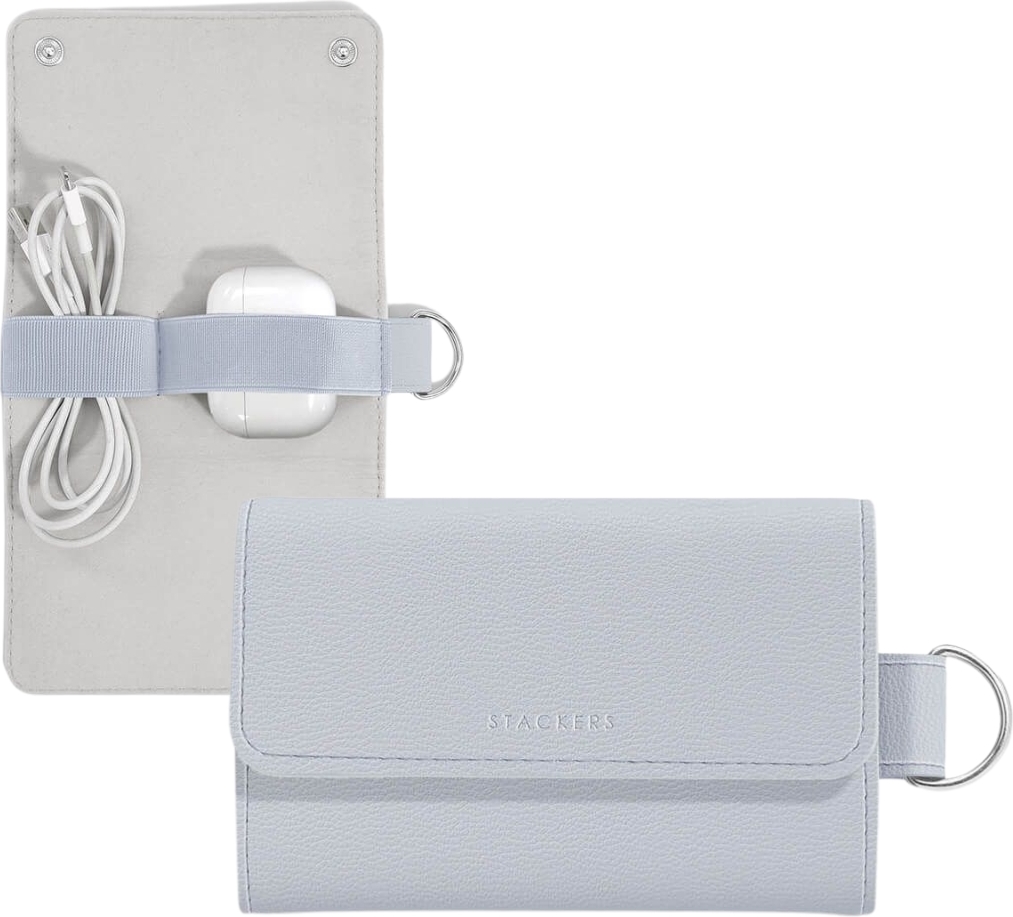 Etui na ładowarki i słuchawki Stackers Compact lawendowe