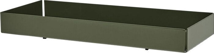 Taca dekoracyjna Bakku 23,5 x 10 cm oliwkowa