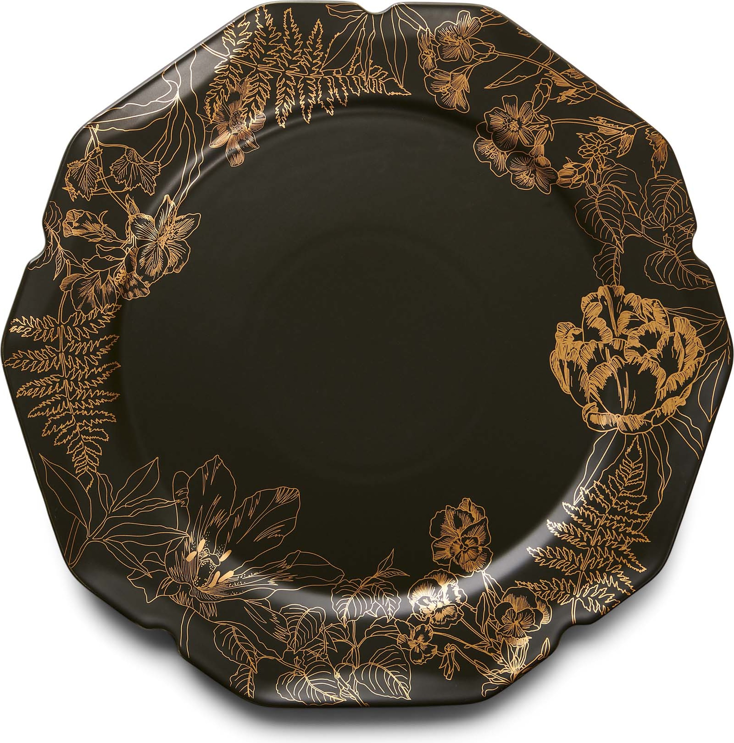 Talerz do serwowania Masterpiece ciemnozielony