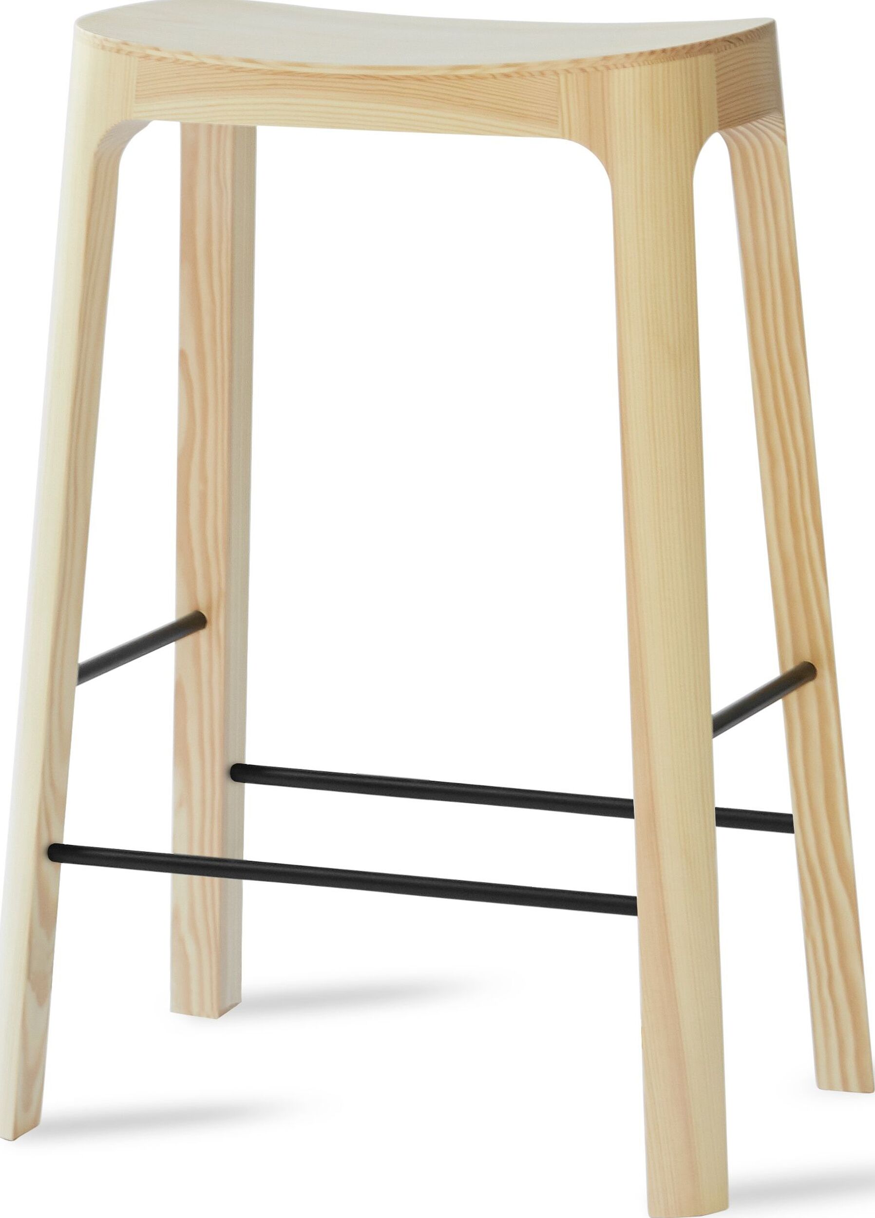 Stołek barowy Crofton 65 cm naturalny