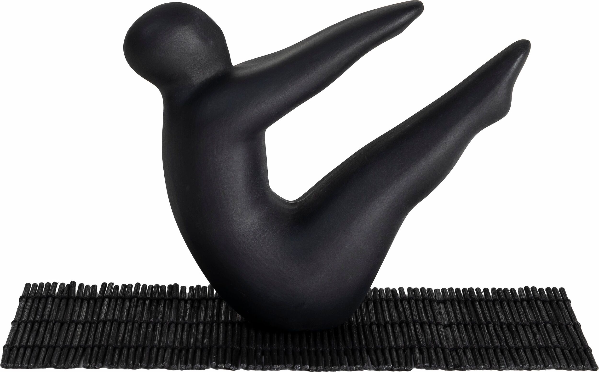 Figurka dekoracyjna Yoga No.2 czarna