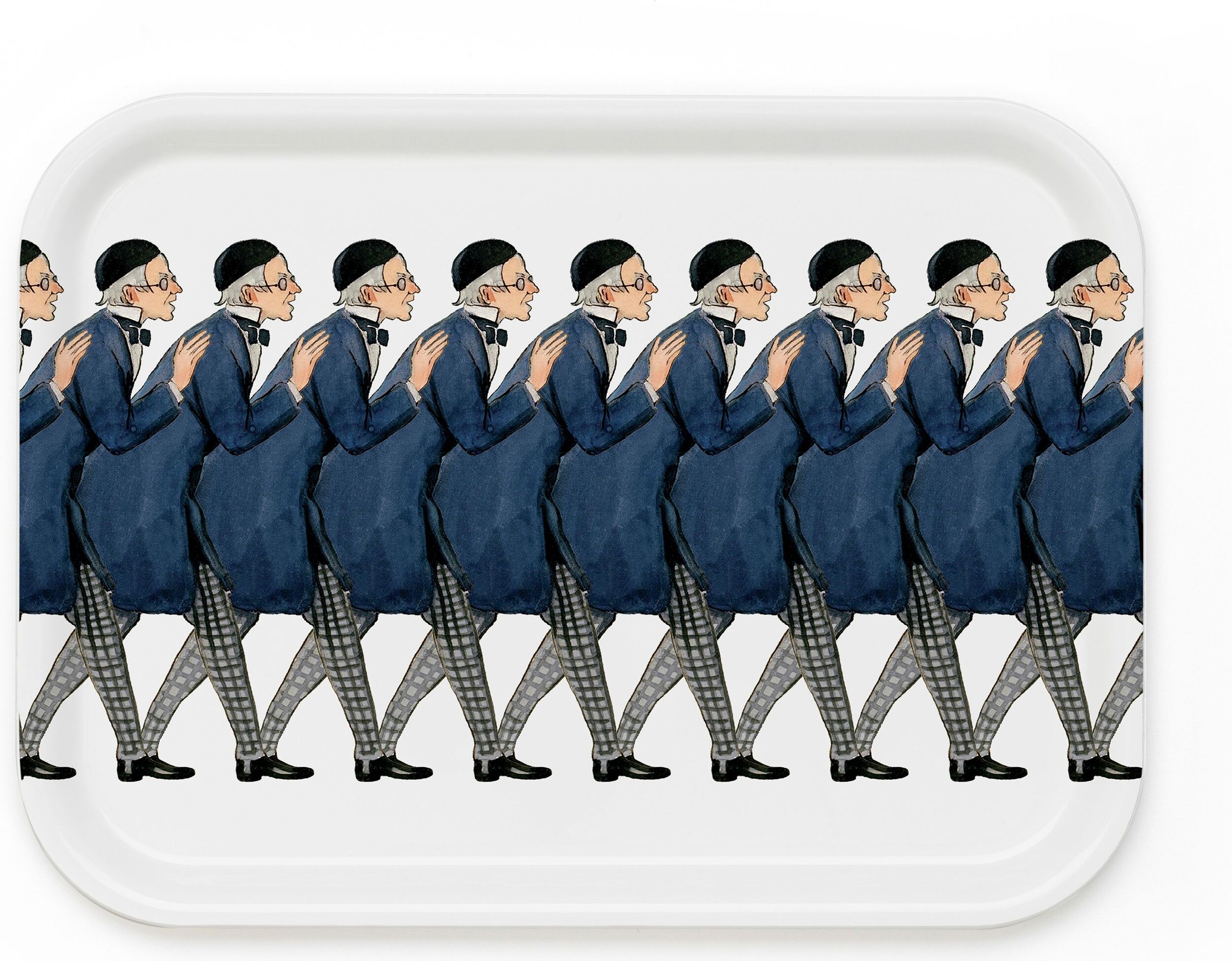 Taca do serwowania Elsa Beskow Uncle Blue 20 x 27 cm