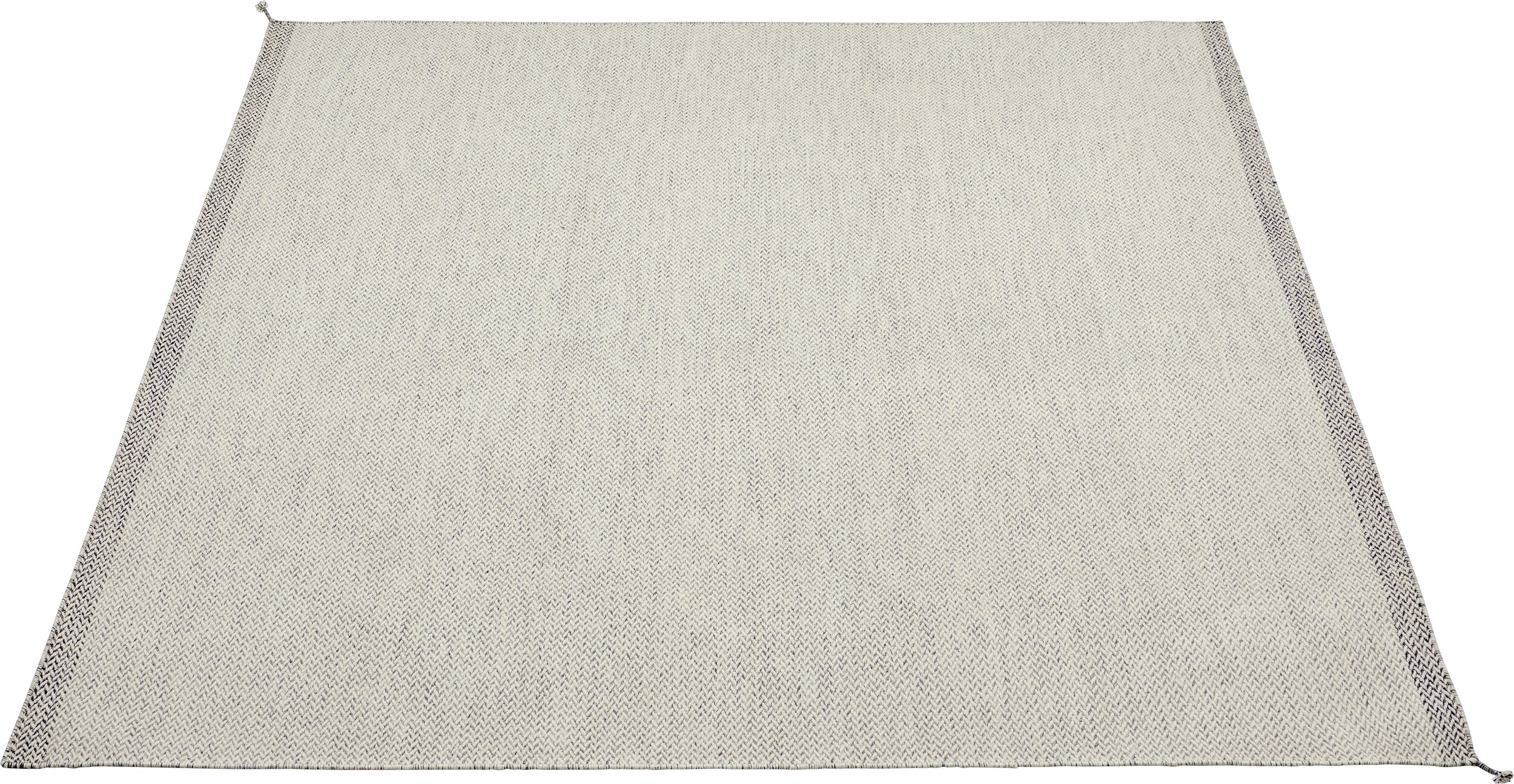 Dywan Ply 280 x 280 cm zgaszona biel