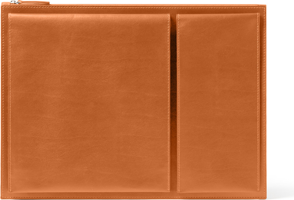 Etui na laptop Flat 14" brązowe