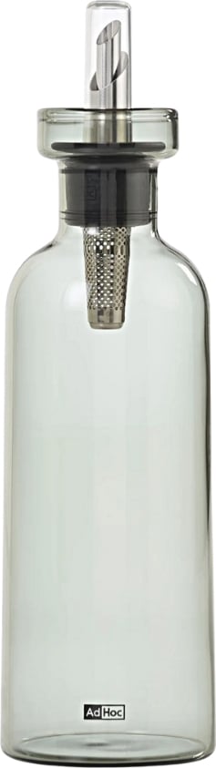 Dozownik do oliwy lub octu Aroma Pour 500 ml przezroczysty szary