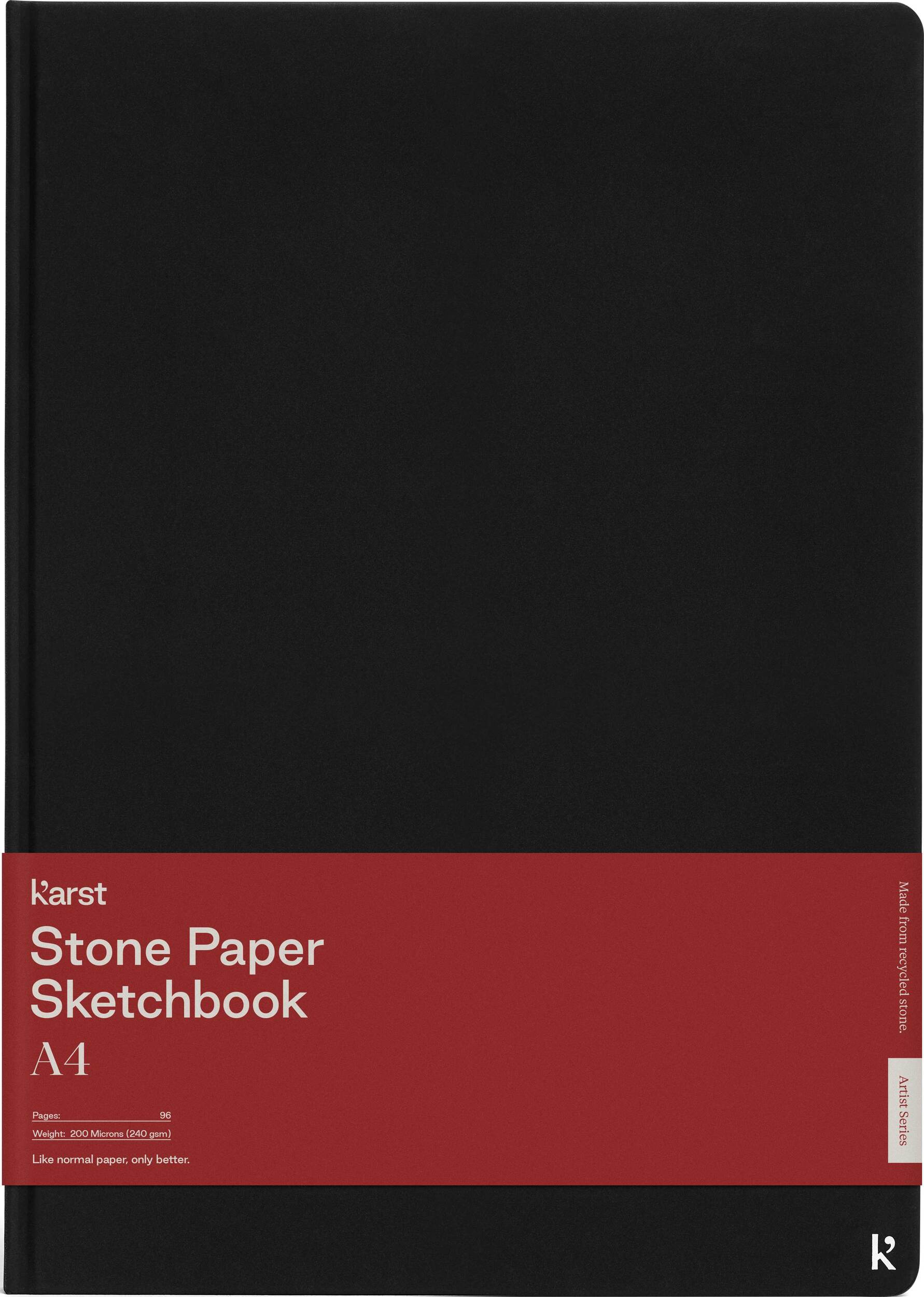 Szkicownik Karst A4 czarny 240 g/m² twarda oprawa