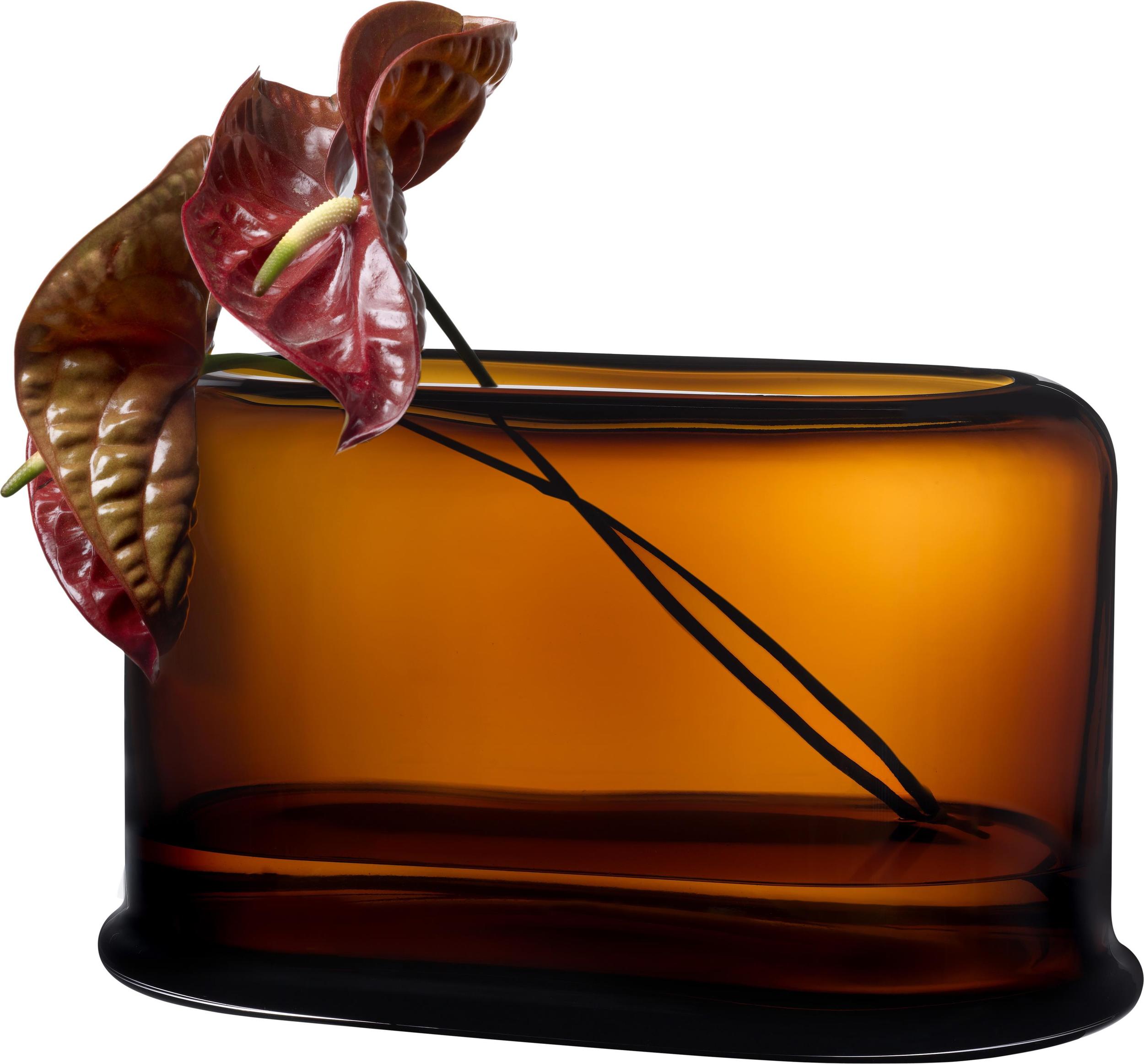 Wazon Layers L bursztynowy