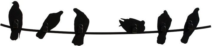 Wieszak Birds on Wire