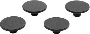 Magnesy By Lassen czarne 4 szt.