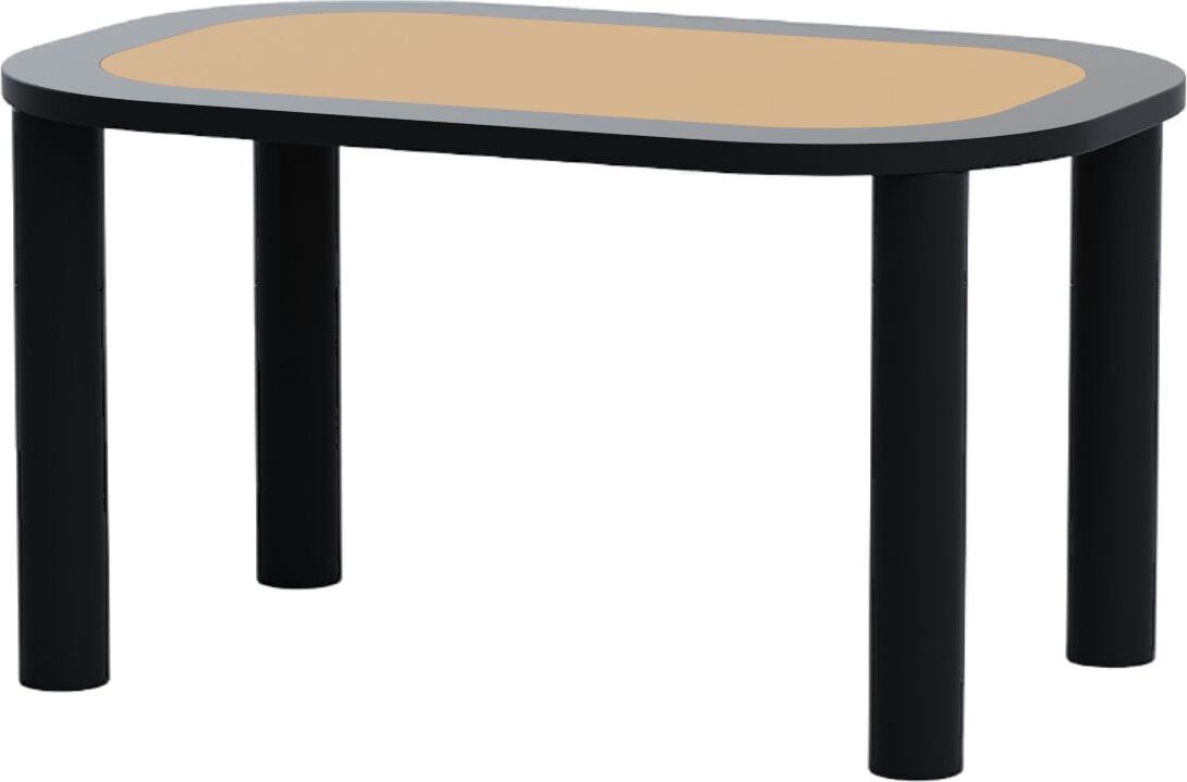 Stolik Mosai M żółty nogi czarne