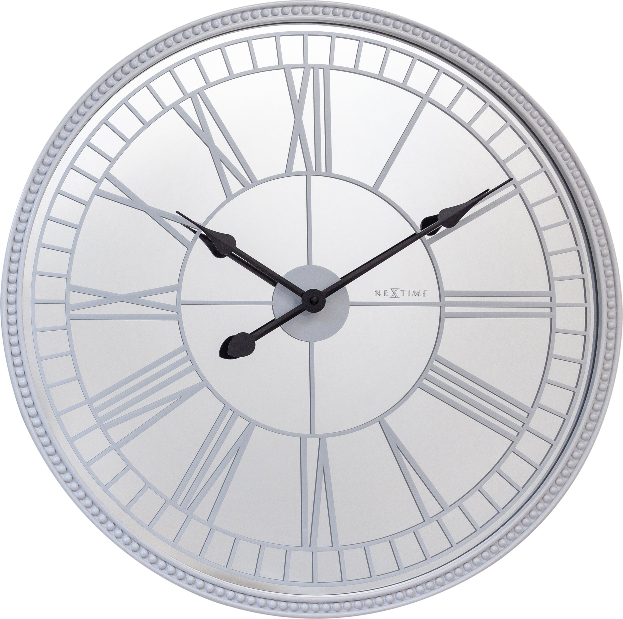 Zegar ścienny Cleopatra Mirror biały