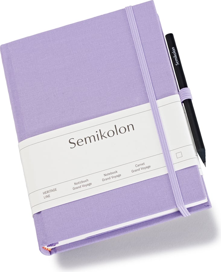 Notes podróżny Uni Grand Voyage liliowy