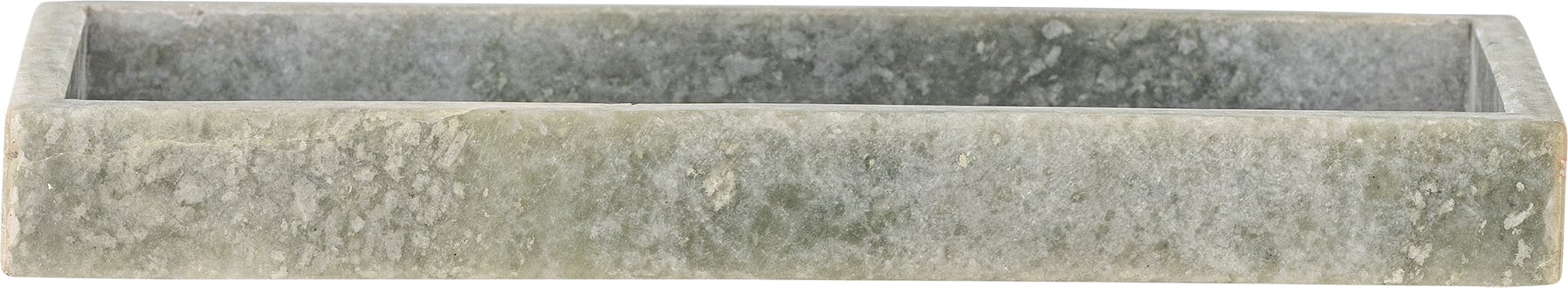 Taca Majsa 25,5 cm zielona marmurowa