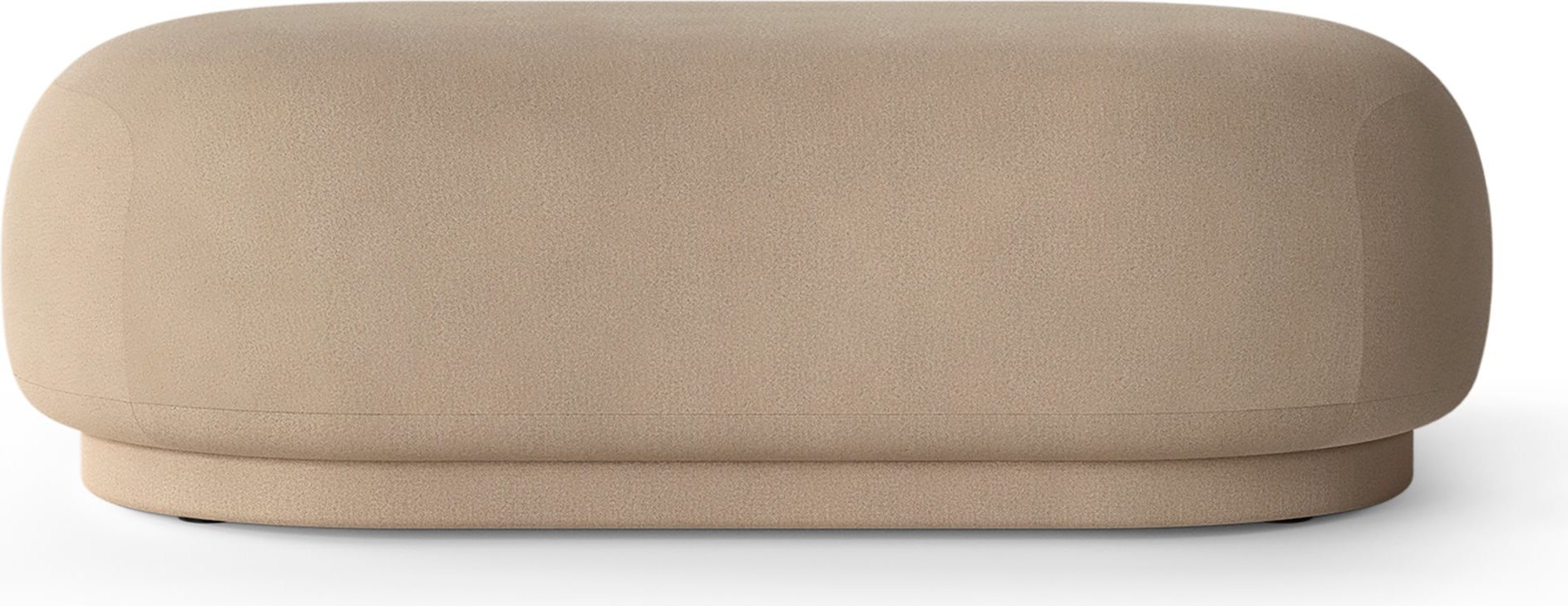 Puf Rico Brushed podłużny piaskowy