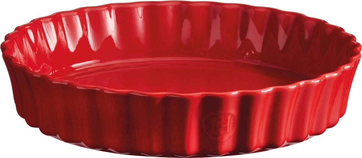 Forma do tarty ceramiczna Emile Henry 24 cm czerwona