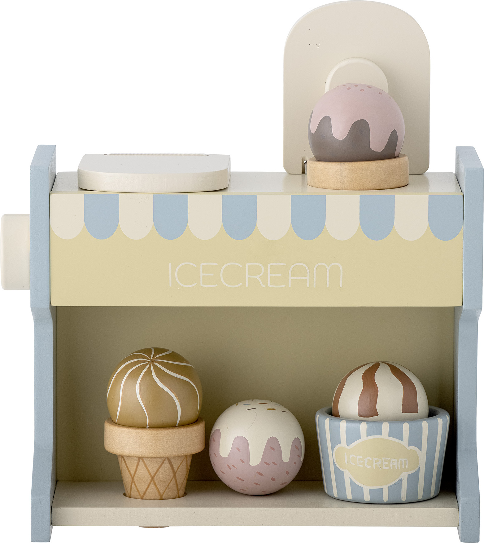 Zabawka lodziarnia Vallie 8 el.