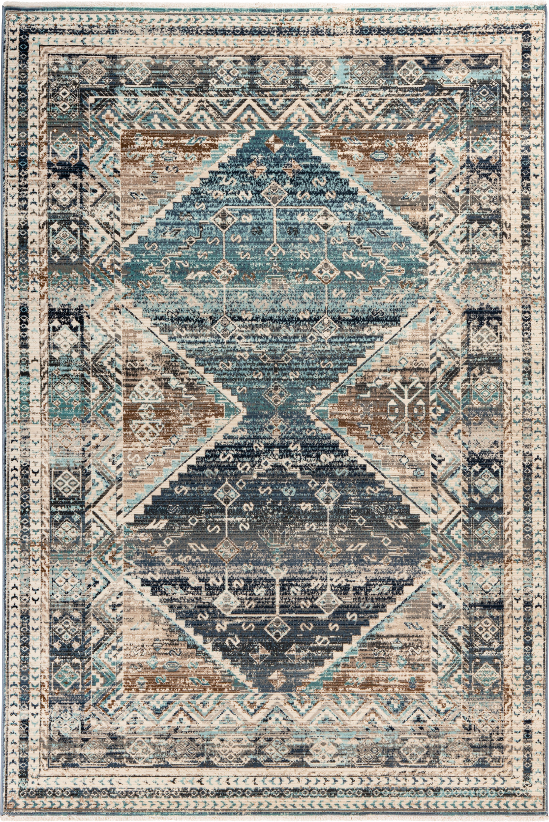 Dywan Inca 360 60 x 110 cm morski