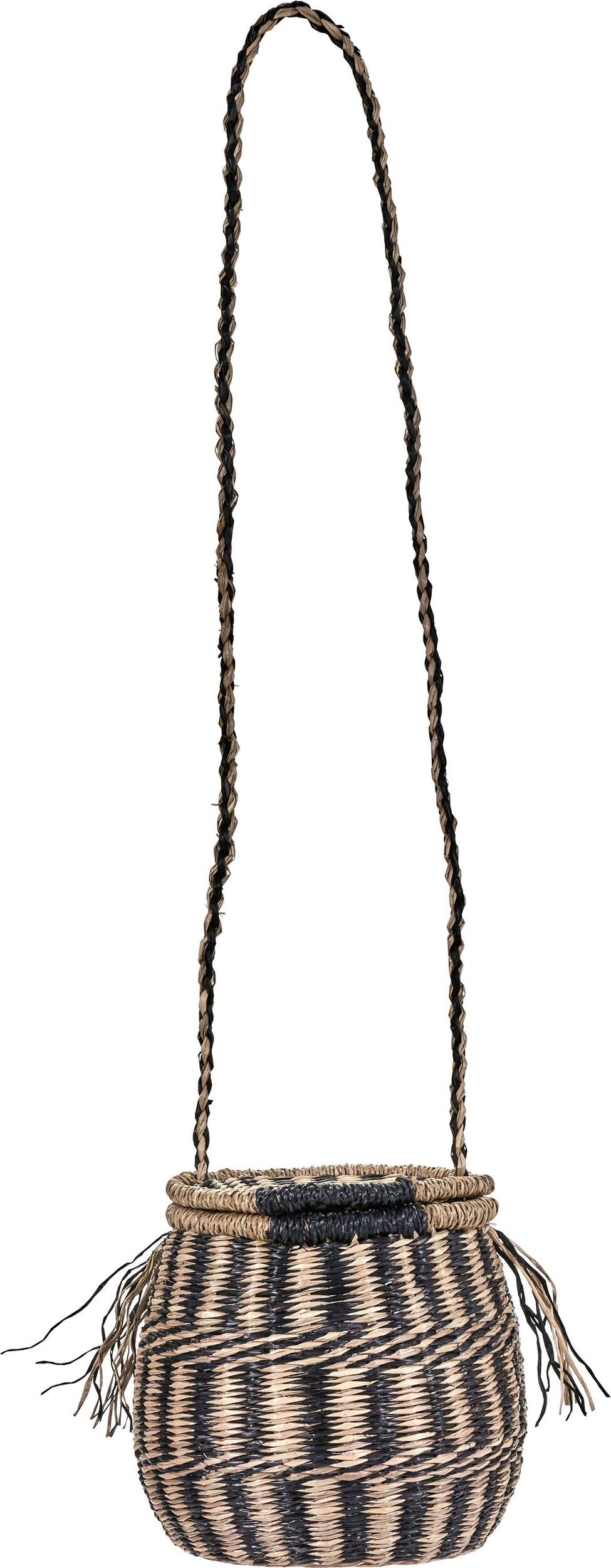 Kosz do przechowywania Isa beżowo-czarny