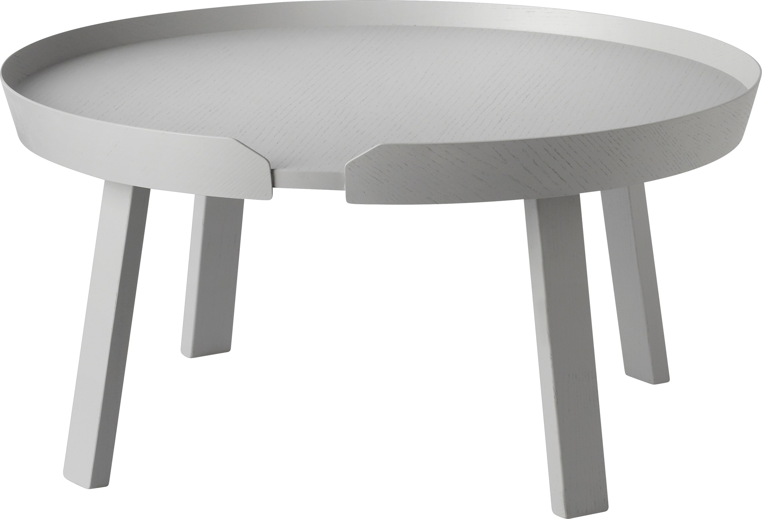 Stolik kawowy Around L szary