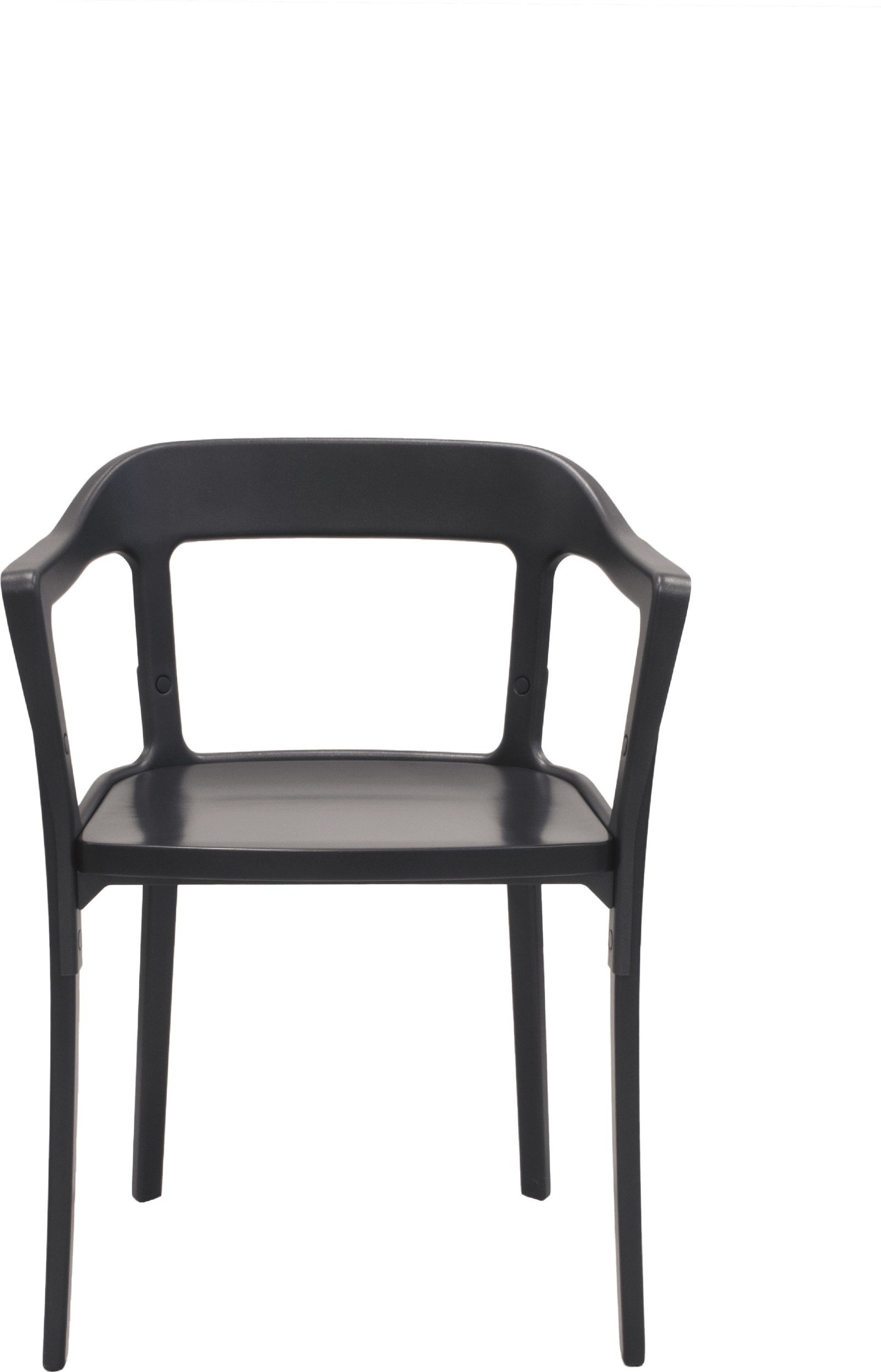 Krzesło Steelwood antracytowe buk