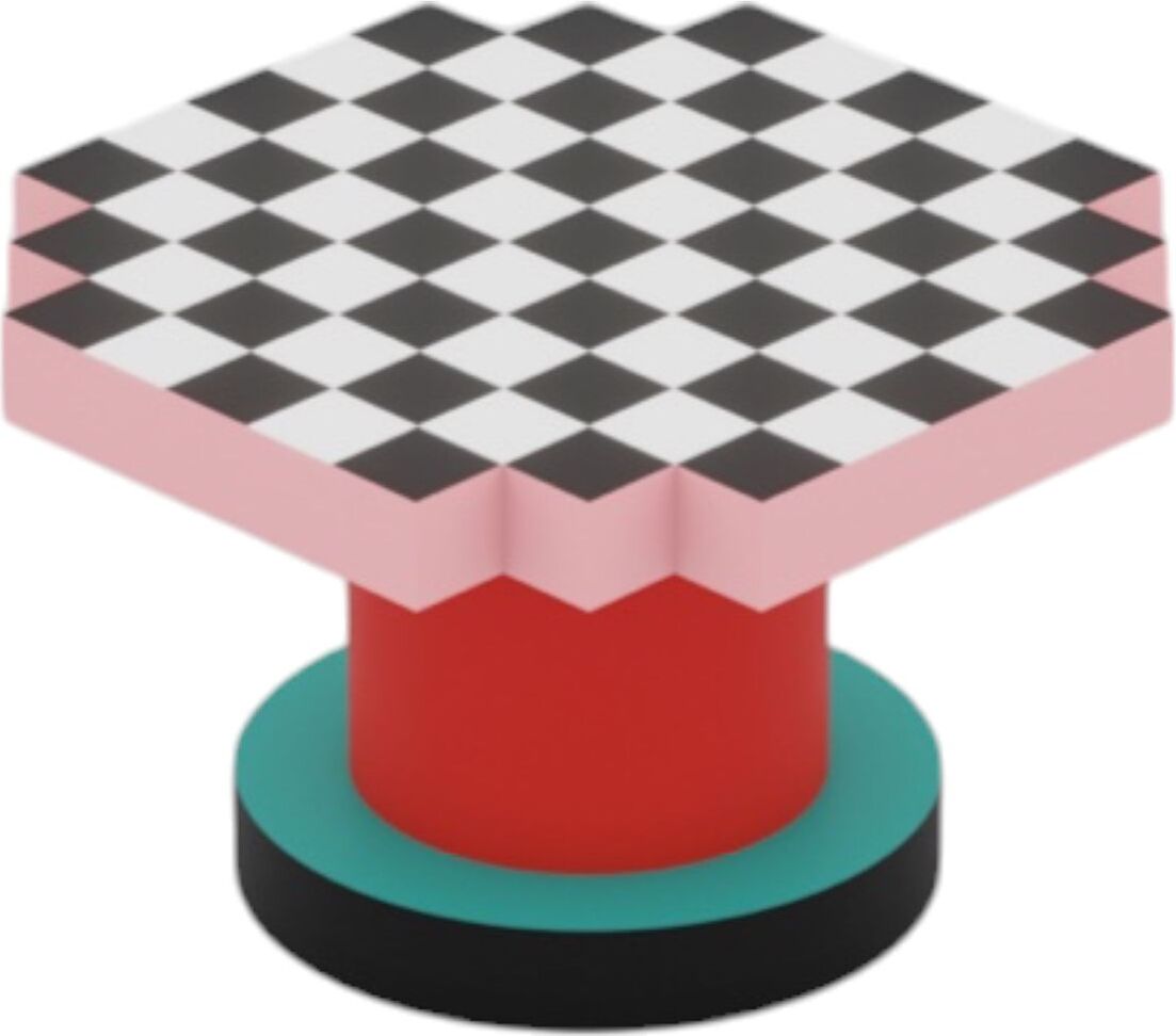 Stolik kawowy Seletti Supercoffeetable szachownica