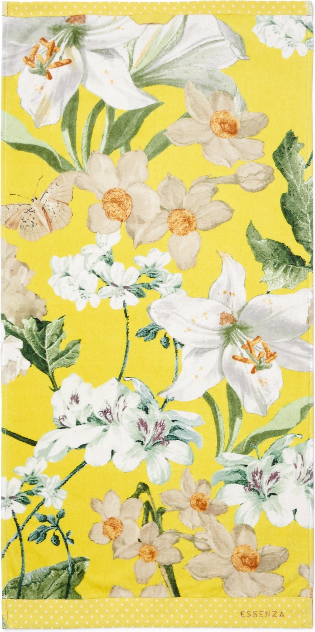 Ręcznik Rosalee 70 x 140 cm żółty