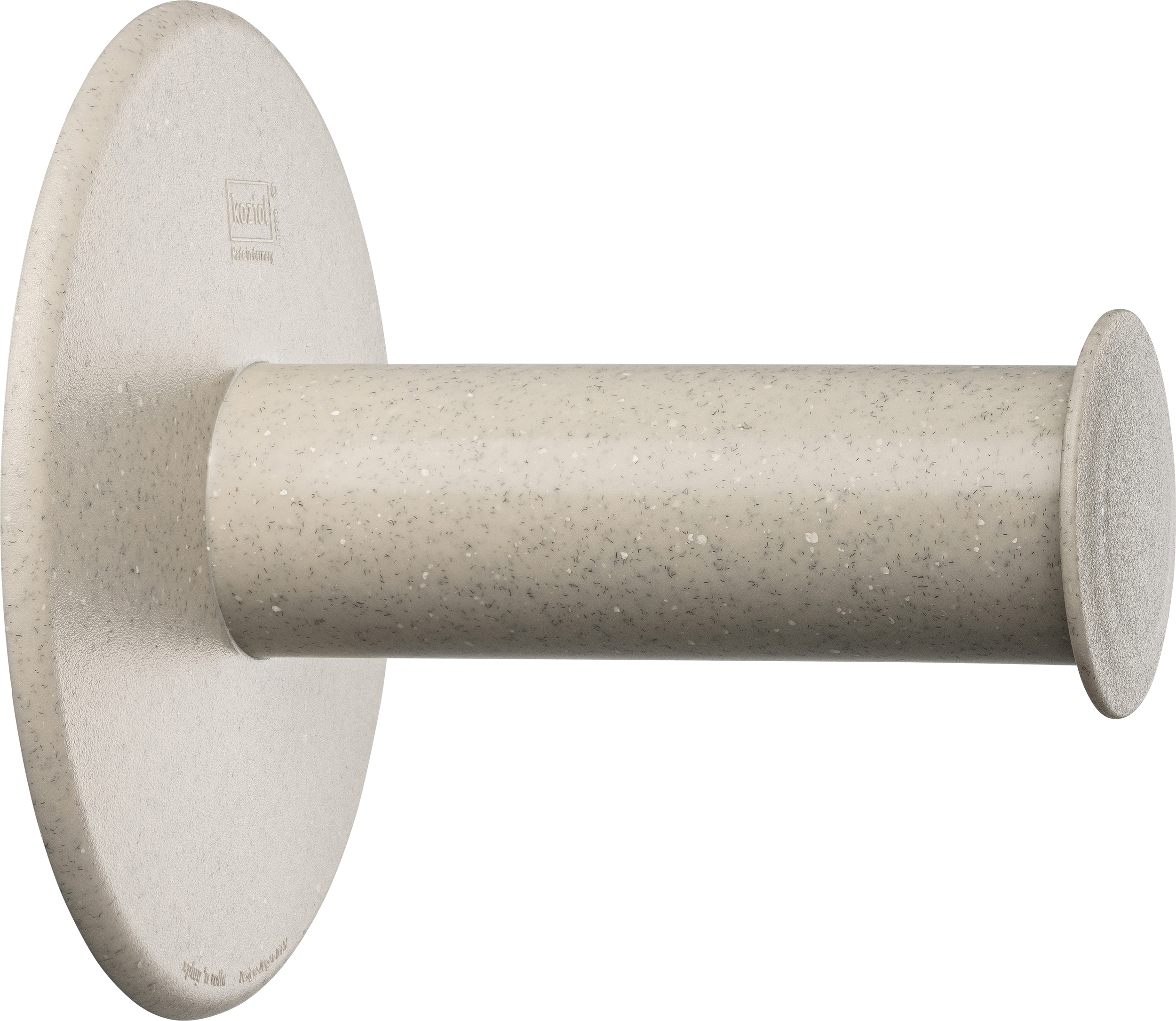 Wieszak na papier toaletowy Plug'N Roll Recycled beżowy