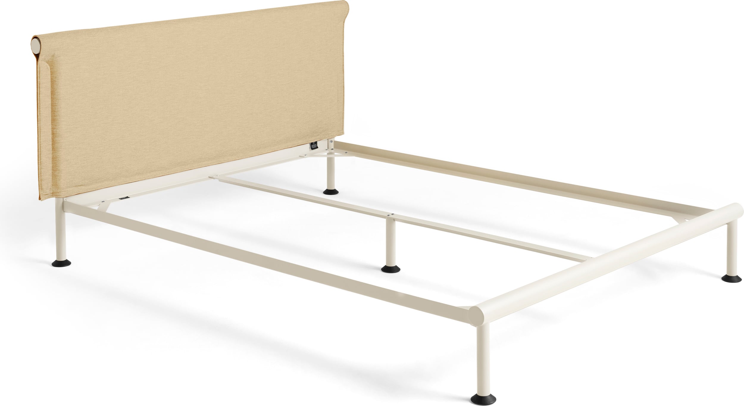 Rama łóżka Tamoto 140 x 200 cm beżowa