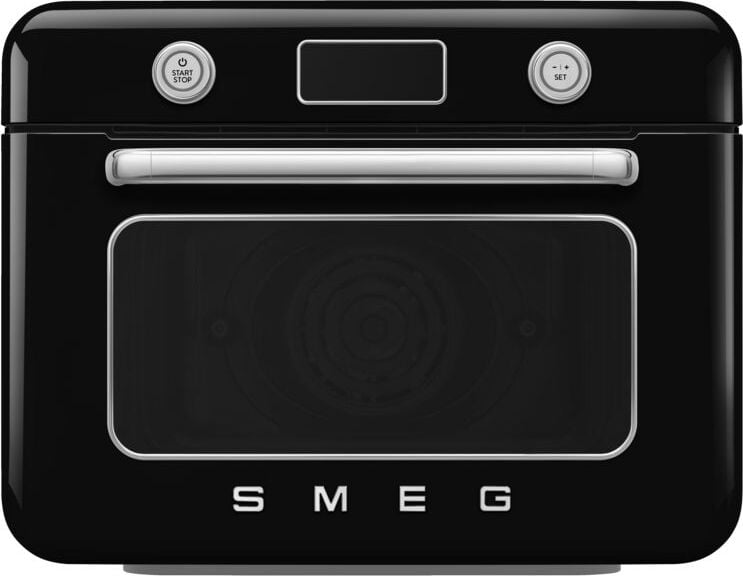 Piekarnik nablatowy 50's Style czarny z funkcją pary
