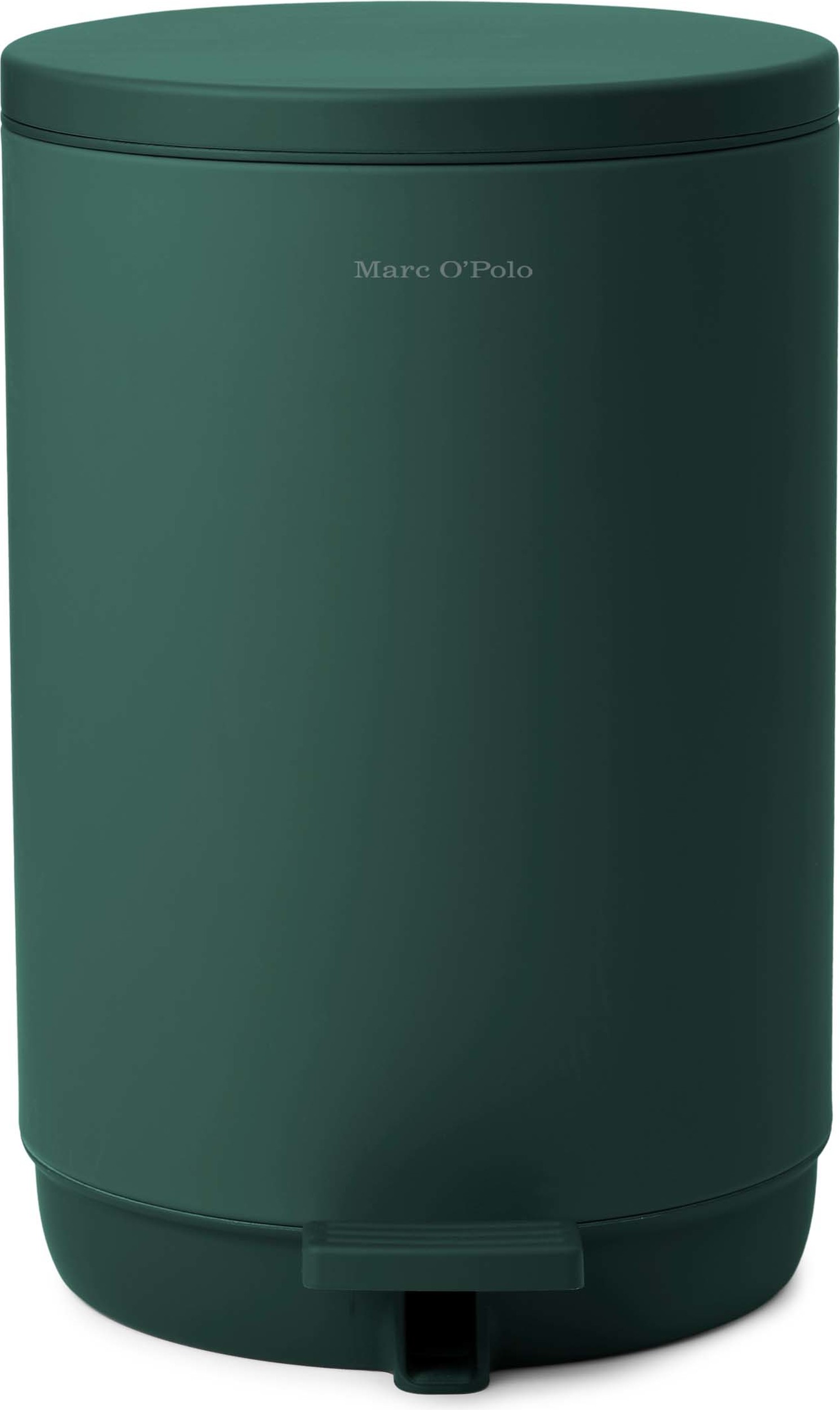 Kosz na śmieci łazienkowy The Curve 5 l ciemnozielone