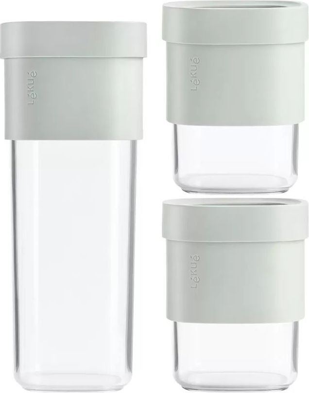 Pojemniki kuchenne Save & Stoe miętowe 3 szt.