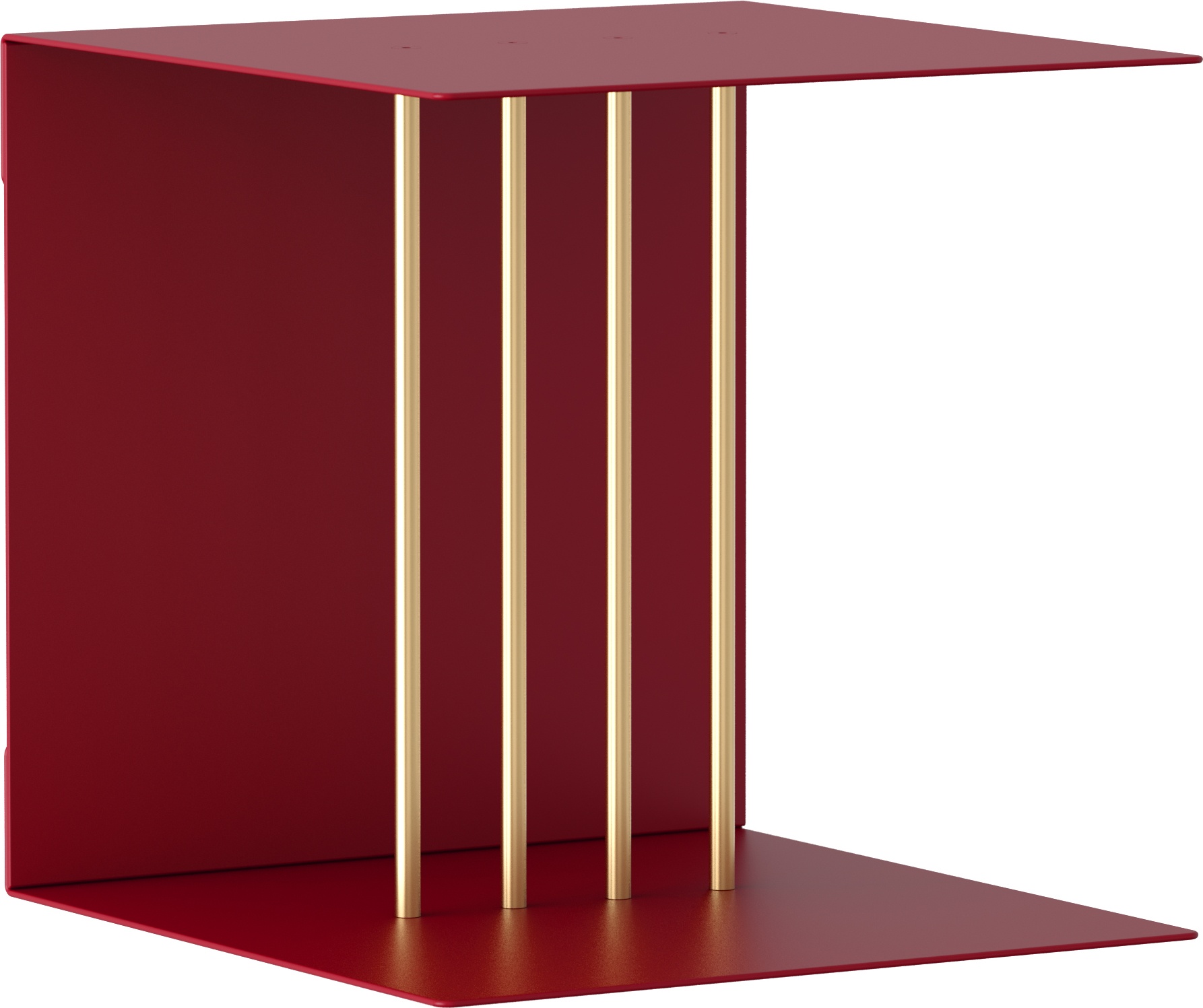 Półka Teaser bordowa