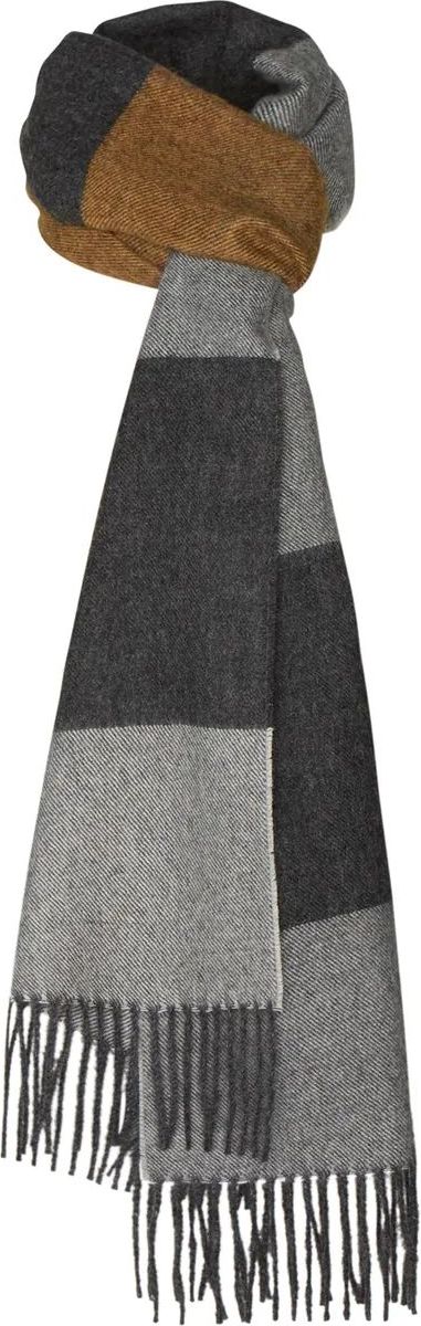 Szal Salta 30 x 200 cm szaro-żółty