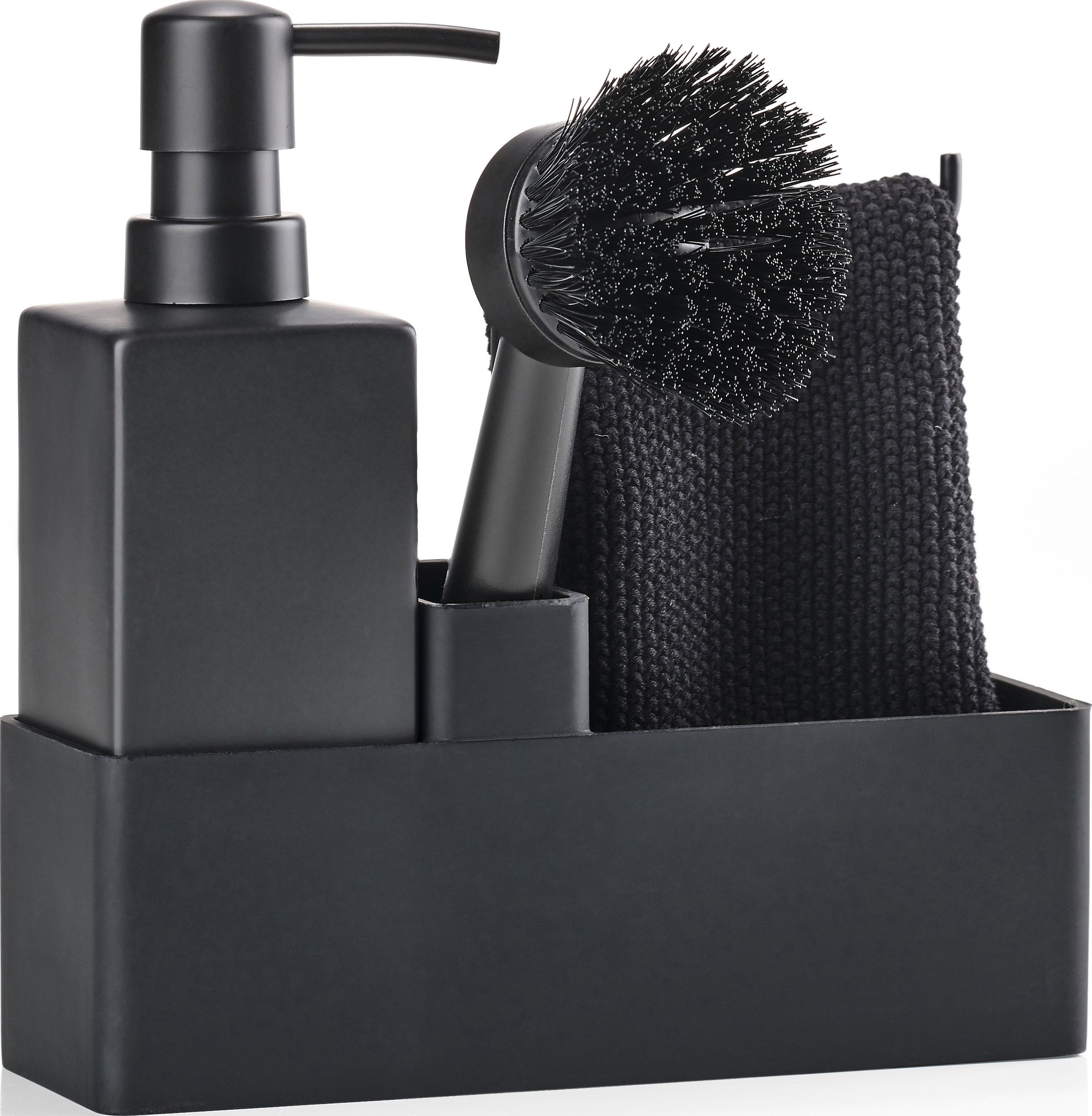 Organizer do zlewu Zone Denmark czarny 4 el.