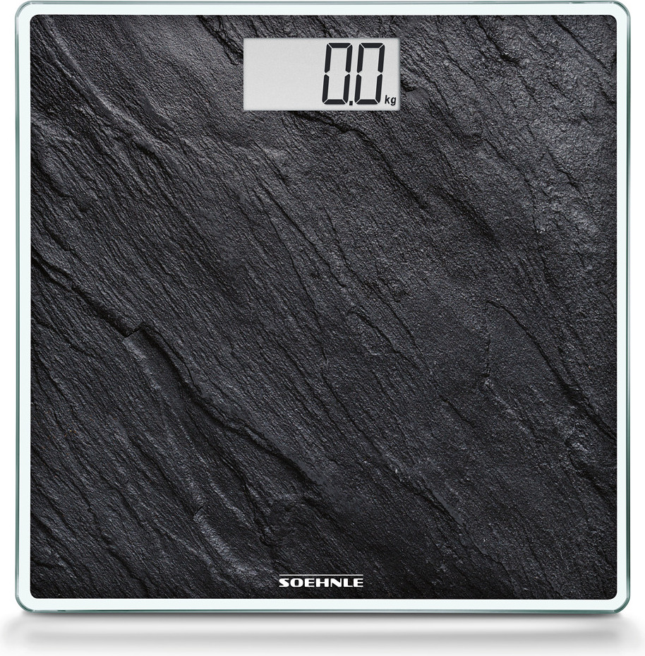 Waga łazienkowa elektroniczna Style Sense Compact 300 kamienny wzór antracytowa