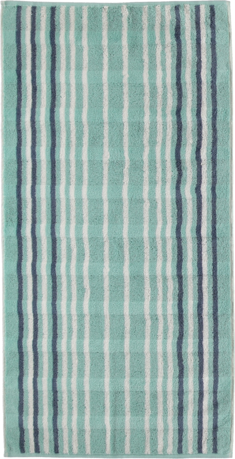 Ręcznik Noblesse Lines w paski 80 x 150 cm morska zieleń