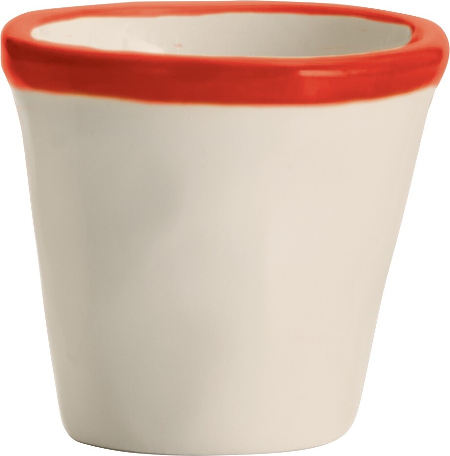 Kubek Lido Rim 70 ml czerwony