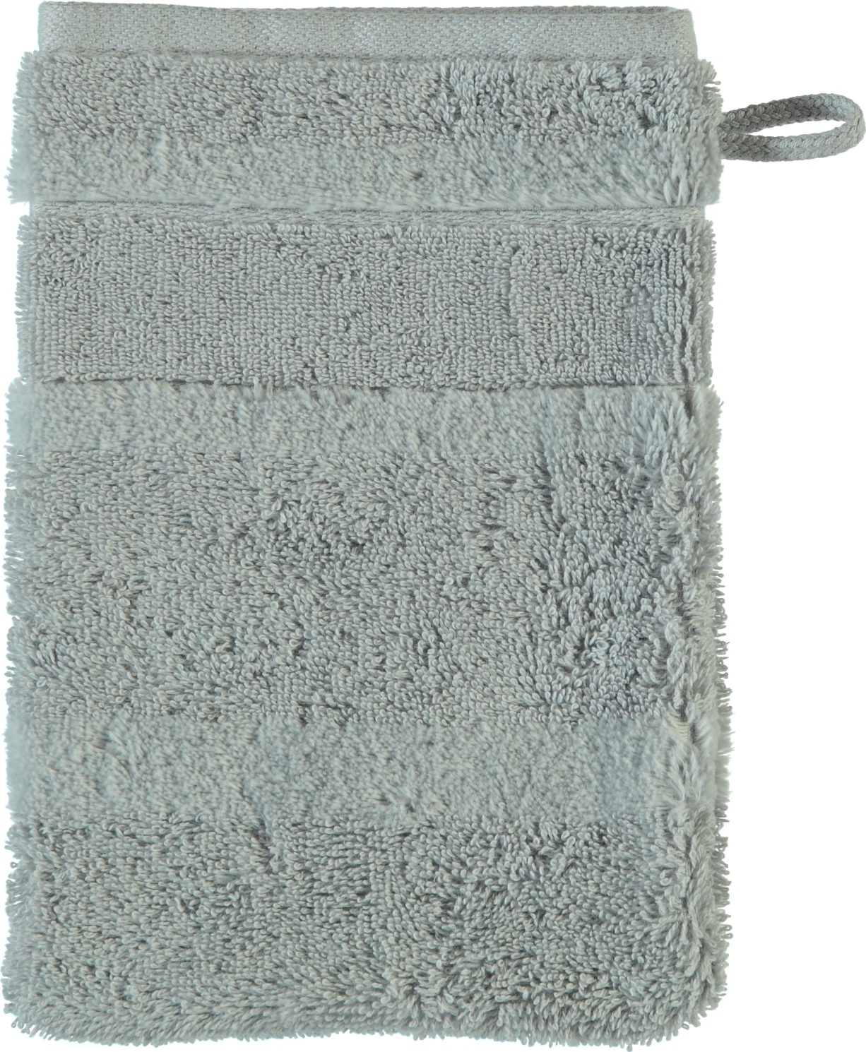 Rękawica kąpielowa Noblesse II gładka 16 x 22 cm platynowa