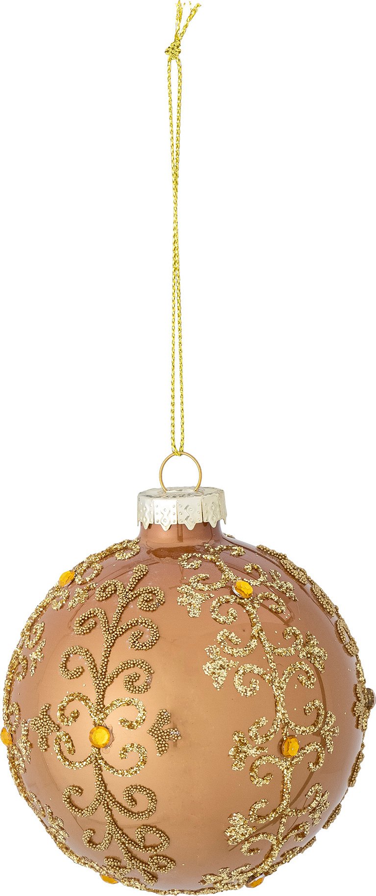 Bombka Ciri 8 cm złota