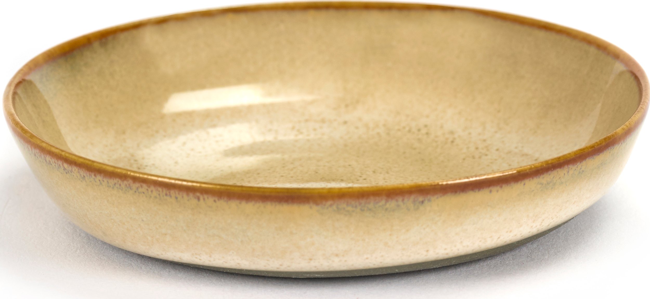 Talerz głęboki Terres de Rêves 7 cm żółty