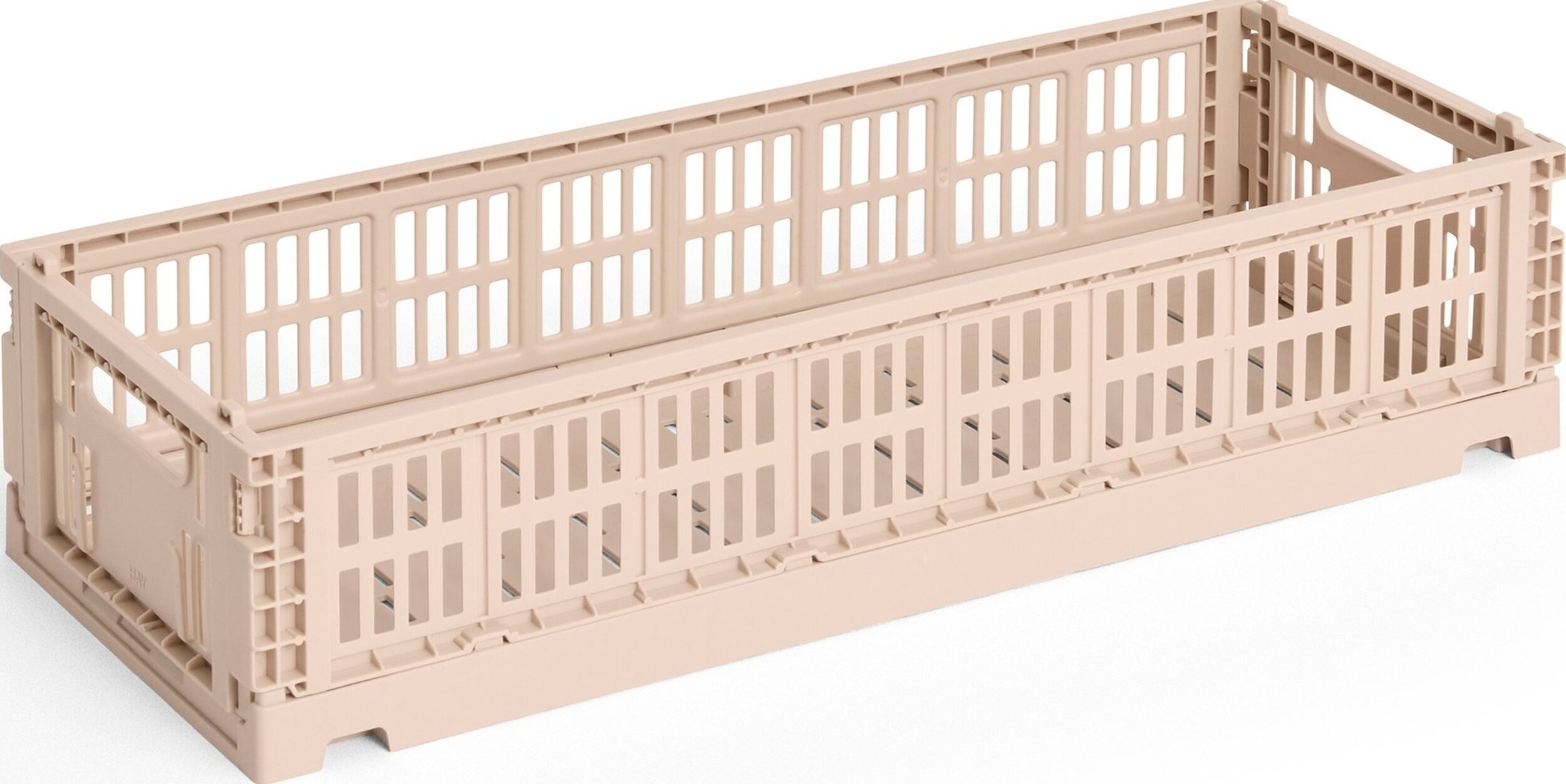 Kosz do przechowywania Hay Colour Crate Mini Oblong pudrowy