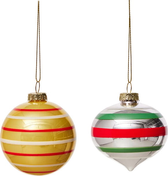 Bombki Vintage Christmas No. 3 2 szt.